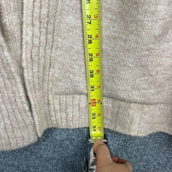 NWT Topshop Womens Ribbed Open Front Cozy Casual Cardigan Sweater Size 12 - Picture 6 of 8